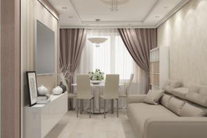 Квартира неоклассика 67 квадратов