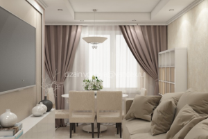 Квартира неоклассика 67 квадратов