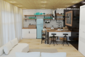 Кухня-гостиная