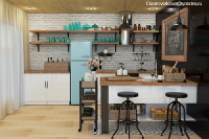 Кухня-гостиная