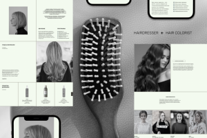 Landing Page для студии красоты.