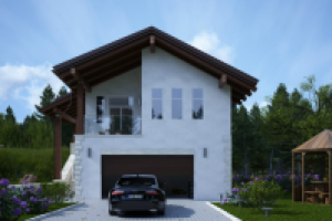 Визуализация загородного дома