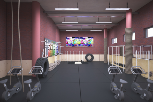 Зал кроссфит