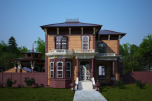 Ретро домик.