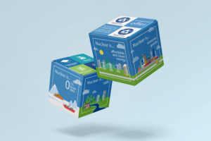 Рекламный кубик для Росатом