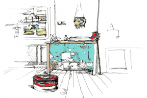 Иллюстрация для дизайн-бюро интерьеров