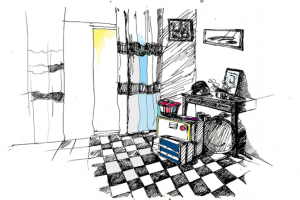 Иллюстрация для дизайн-бюро интерьеров