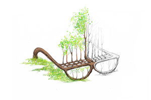 Иллюстрация из серии "Арбоскульптуры"