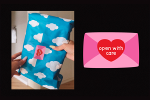 Стикер для посылки