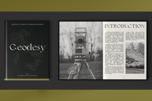 Разворот книги "Geodesy"