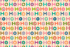 Отрисовка новогоднего паттерна