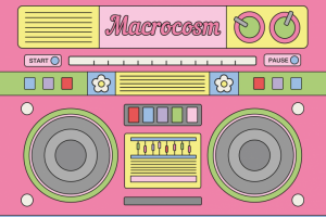 Иллюстрация для открытки и пакетов