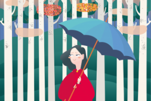 Иллюстрация с персонажем