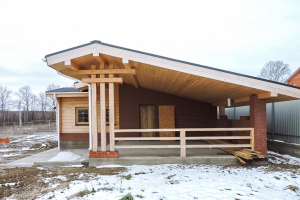 Дом комбинированные материалы