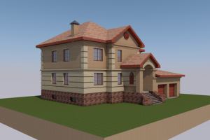 Дом Репинские пруды  350 м.кв