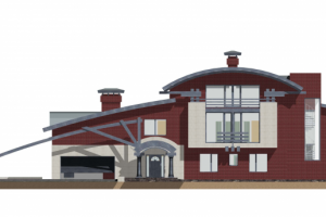 Фасад коттедж Ягуар