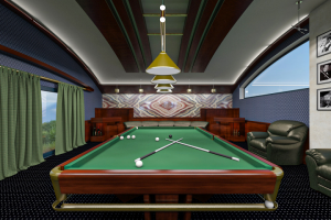 Бильярдная дизайн