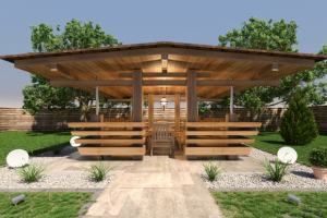 Баседка проект