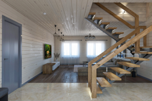 Лестница в интерьере