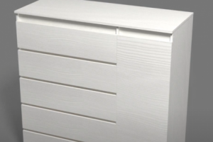 3д ролик по сборке комода для компании LETTA