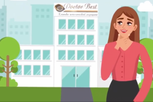 Персонажная анимация "Doctor Best" лазерная депиляция