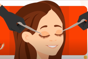 Анимационный ролик для компании Fly Lash