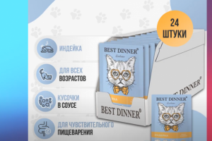 Анимированная обложка BEST DINNER для маркетплейсов