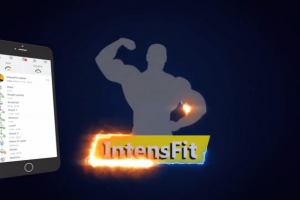 Видеореклама для фитнес приложения Intesfit ENG