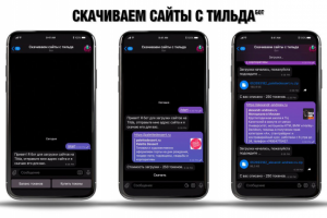Telegram-бот «Скачиваем сайты с тильда»