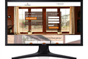 Landing Page "Деревянные окна на заказ"