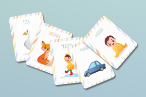 Иллюстрации для детских развивающих карточек