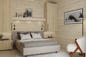 Спальня в шале