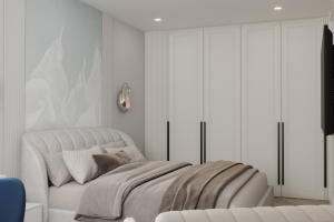 спальня в современной классике