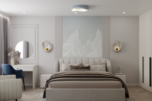 Спальня в современной классике