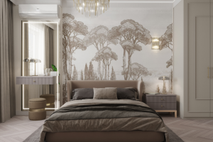 Спальня в современной классике