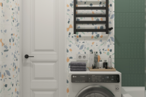 Санузел с терраццо