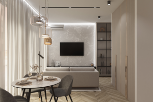 Кухня гостиная