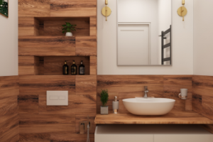 Сан.узел в скандинавском стиле