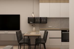 Кухня гостиная