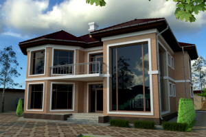 Визуализация частного дома