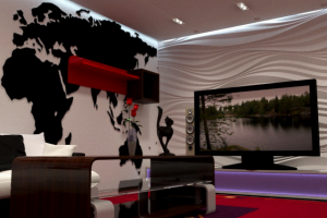 Интерьер гостиной