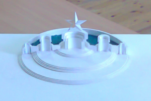 Макет мемориала