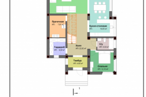 План 1-го этажа