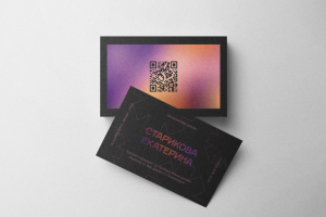 Визитка для дизайнера