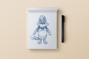 Персонаж Кот-Повар