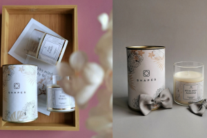 Этикетка на тубус для свечей