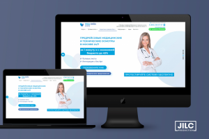 Корпоративный сайт медицинской компании