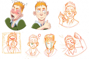 Персонаж для стикера