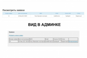 Плагин заявки для вордпресс