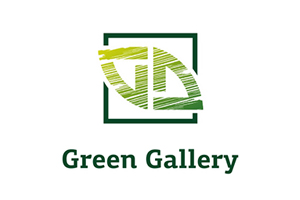 Логотип Green Galleri вертикальное озеленение